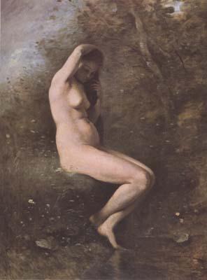 Jean Baptiste Camille  Corot Venus au bain (mk11) Sweden oil painting art